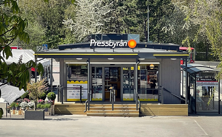 Pressbyrån, Modulhus