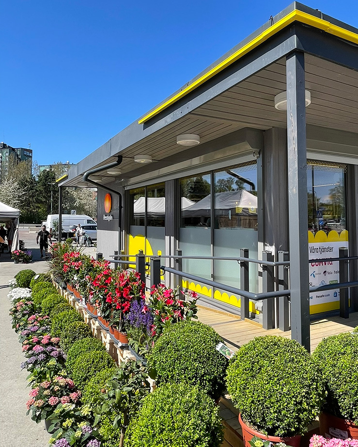 Pressbyrån, Modulhus