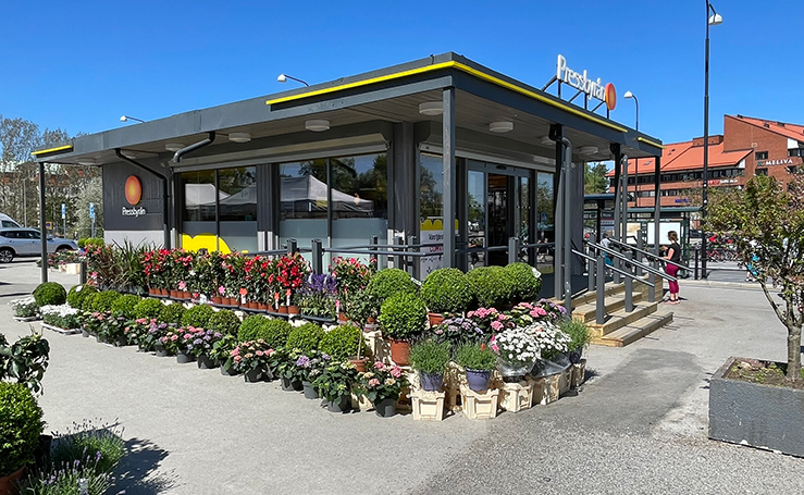 Pressbyrån, Modulhus