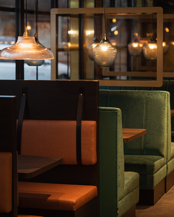 Urban Bistro, Designinredning